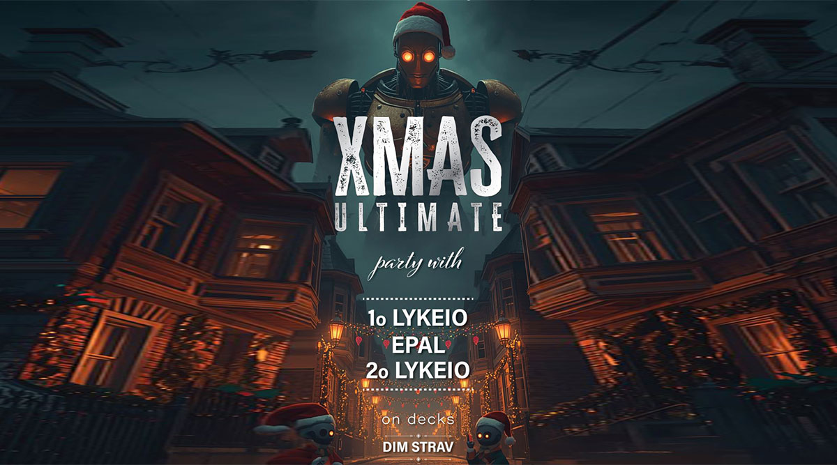 XMAS Ultimate School Party - On Decks Dim Strav