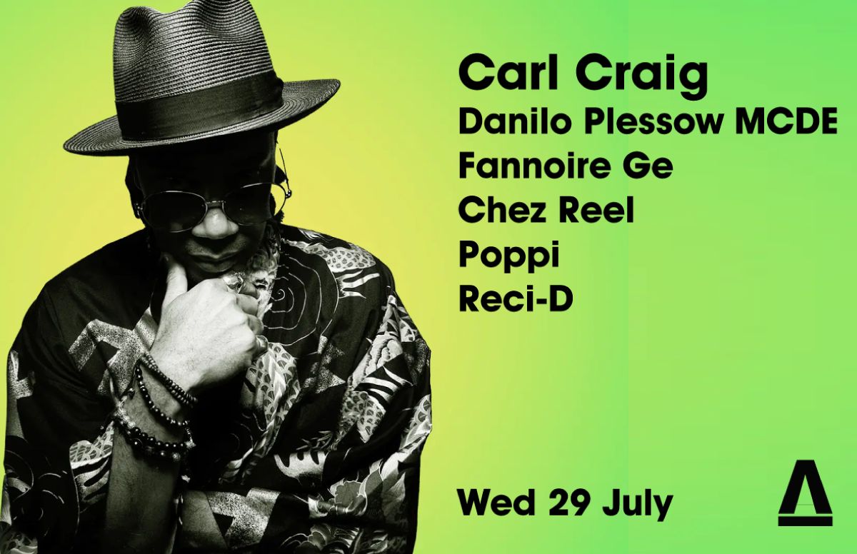 SHAPES Festival - On Decks Carl Craig