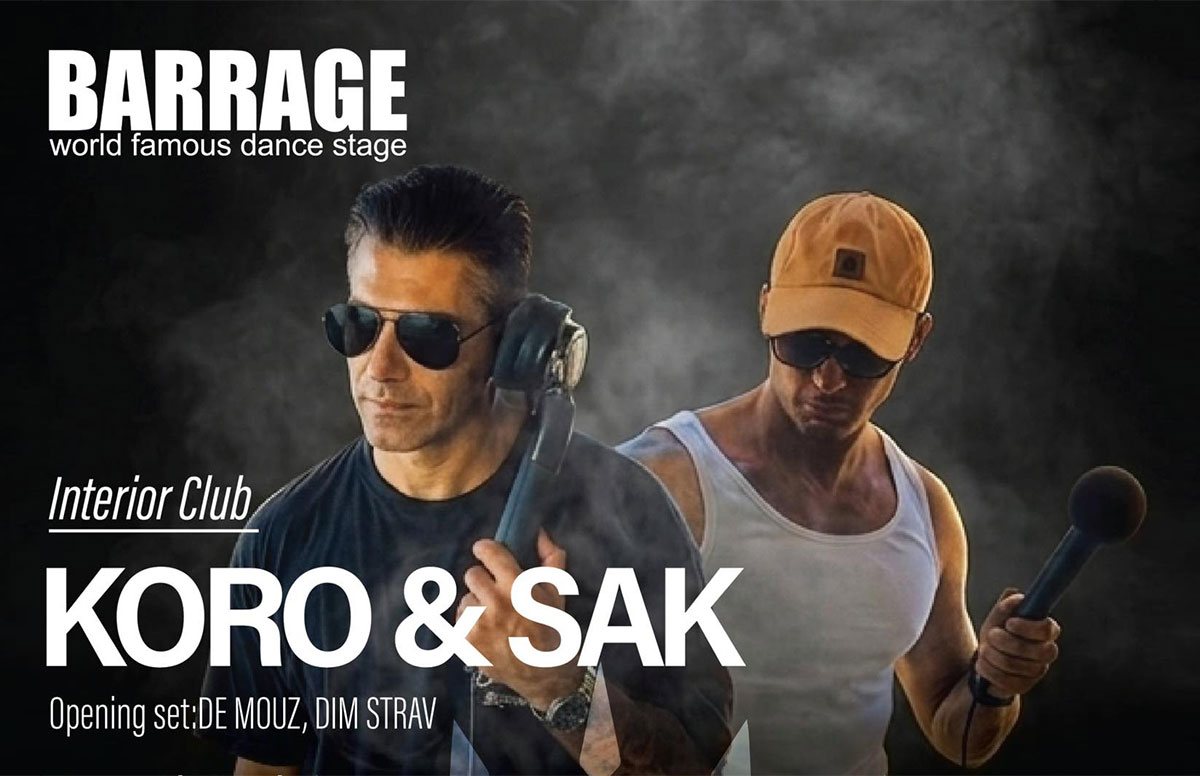 Koro & SAK DJ Set Opening DeMouz, DIM STRAV