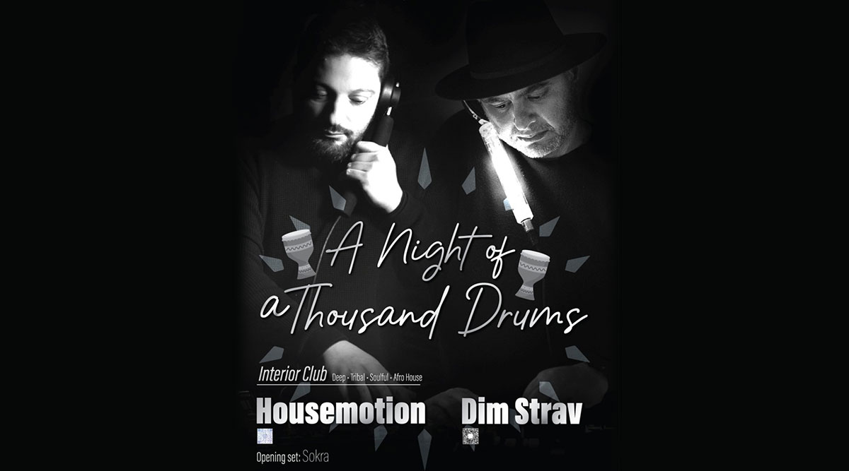 A Night of a Thousand Drums – Dim Strav & Housemotion in an Explosive Rhythmic Experience!