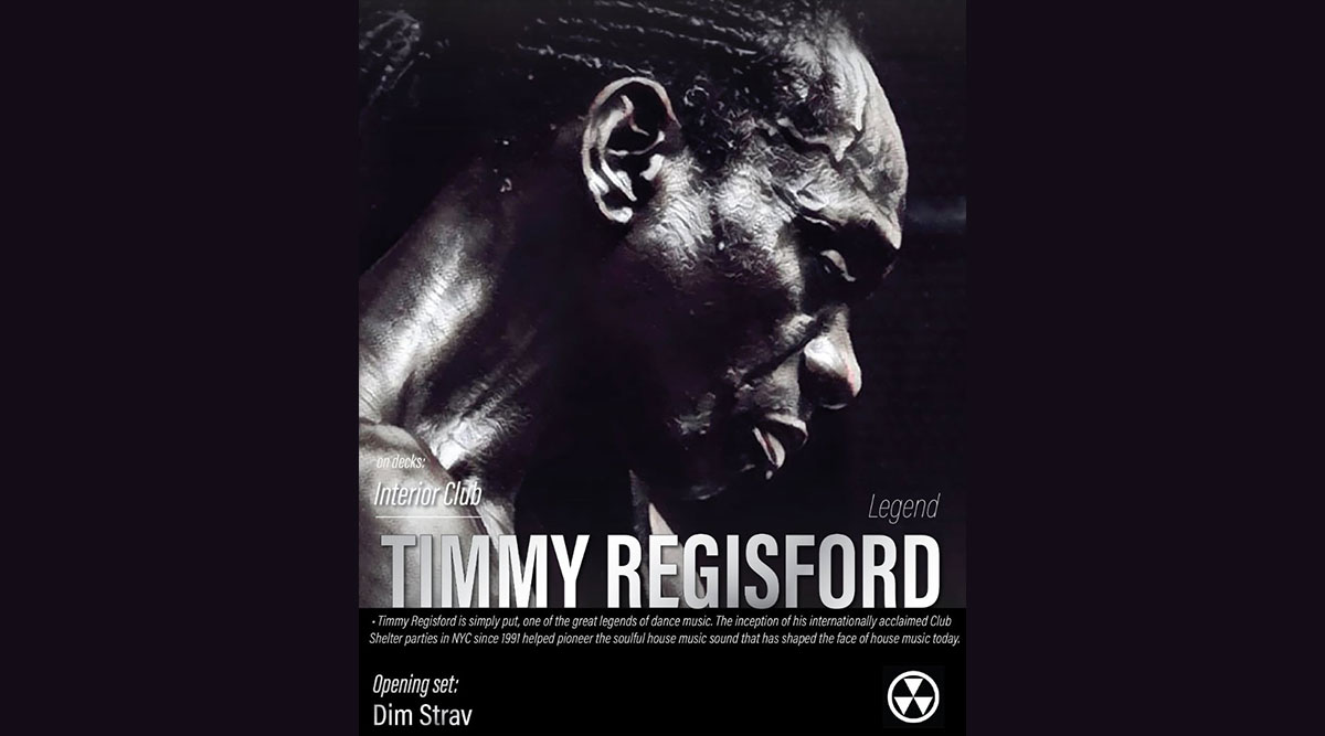 Timmy Regisford – The Maestro of Soulful House - Opening Set DIM STRAV